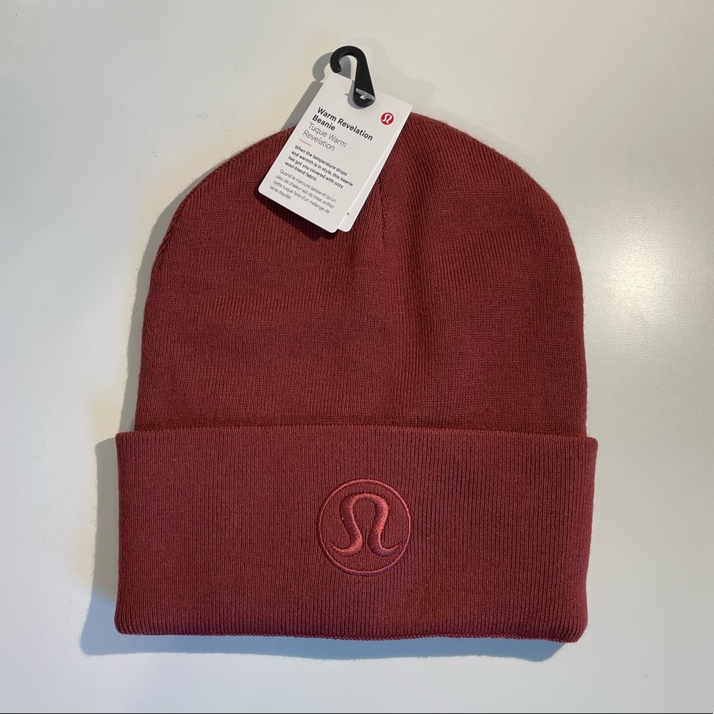 Lululemon Warm Revelation Beanie in Mulled Wine